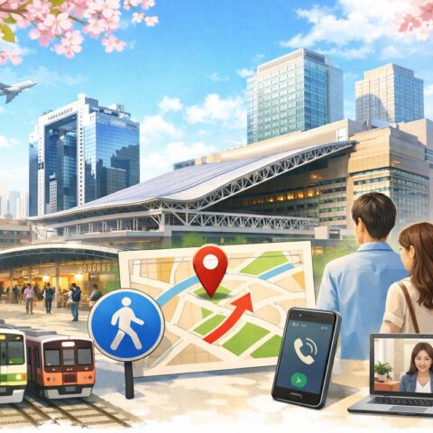 【大阪駅徒歩圏】在日コリアン専門結婚相談所 AI Musubi サロンアクセスのご案内